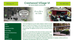 Desktop Screenshot of crestwoodvillage6.com